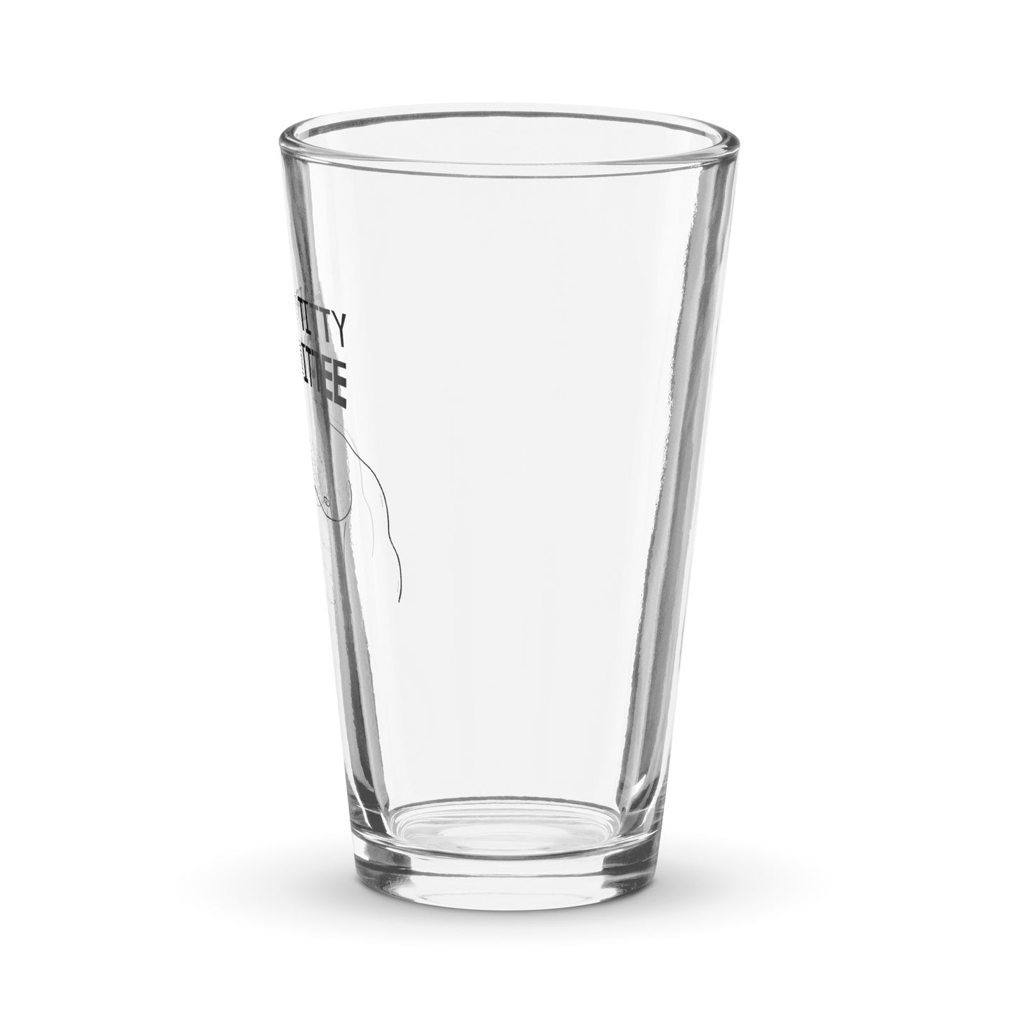 HAIRY TITTY COMMITTEE GLASS